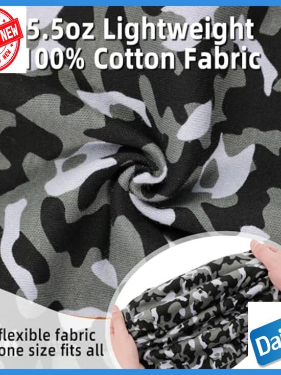Flame Resistant Balaclava Hood 5.5oz Cotton Arc Rated FR Face Mask main image 6